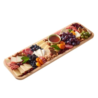 Farberware Build-a-Board Bamboo Platter, 17.5 x 56CM