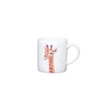 Kitchen Craft Porcelain Giraffe Espresso Cup, 80ml