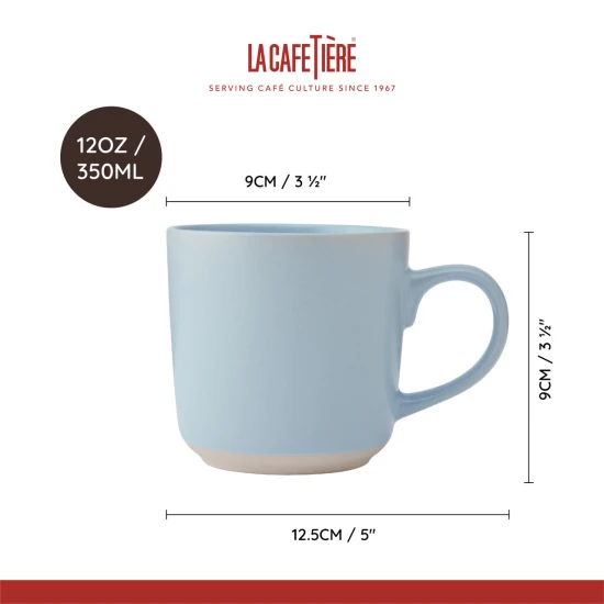 Shop quality La Cafetière Ceramic Coffee Mug, Sky Blue, 350ml in Kenya from vituzote.com Shop in-store or online and get countrywide delivery!