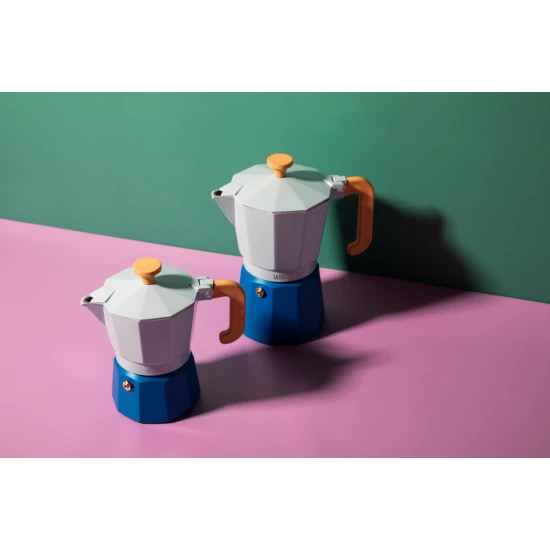 Shop quality La Cafetière Venice 3 Cup Espresso Maker- Aluminium, Sky Blue, Two Tone in Kenya from vituzote.com Shop in-store or online and get countrywide delivery!