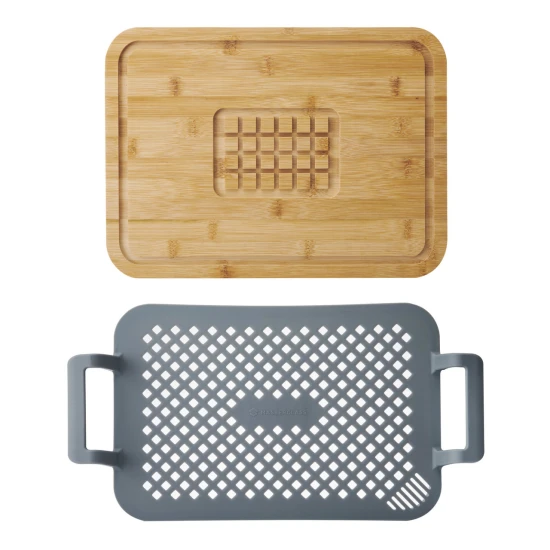 Shop quality MasterClass 2 Piece Roast And Rest Set With Handles, Silicone Rack Resting Board To Carve and Serve in Kenya from vituzote.com Shop in-store or online and get countrywide delivery!