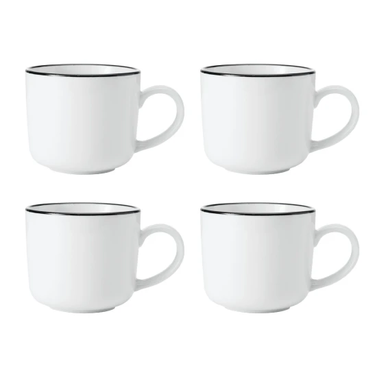 Shop quality Mikasa Limestone Porcelain 4pc Mug Set, 360ml, White in Kenya from vituzote.com Shop in-store or online and get countrywide delivery!