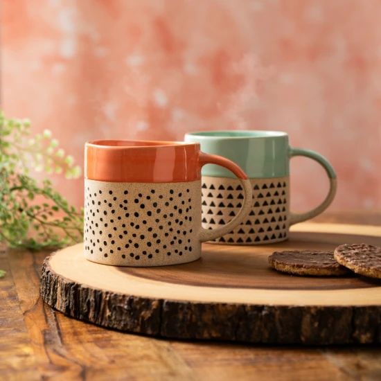 Shop quality Mikasa Wax Resist Orange Stoneware Mug, 390ml in Kenya from vituzote.com Shop in-store or online and get countrywide delivery!