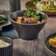 Shop quality Neville Genware Terra Porcelain Black Fluted Conical Bowl 13cm in Kenya from vituzote.com Shop in-store or online and get countrywide delivery!