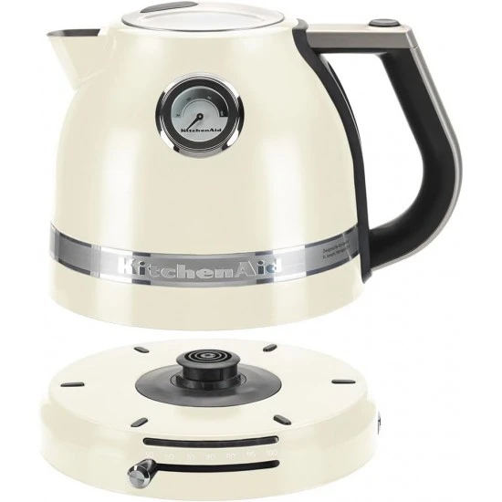 KitchenAid Artisan Cordless Kettle, 1.5 Litre, Almond Cream, 5KEK1522EAC Shop quality KitchenAid Artisan Cordless Kettle, 1.5 Litre, Almond Cream in Kenya from vituzote.com Shop in-store or online and get countrywide delivery!