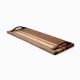 QP Flowline Signature Charcuterie & Serving Board - Dark  (L: 60cm x W: 22cm)