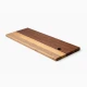 QP Grainline Serving Board - Natural & Chocolate (L: 47cm x W: 24cm)