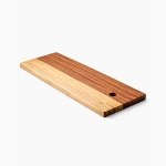 QP Grainline Serving Board - Natural & Chocolate (L: 47cm x D: 24cm)