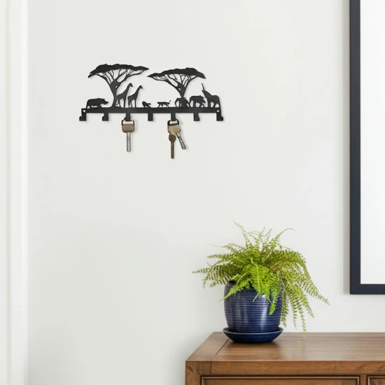 Shop quality Zuri Savanna Design Wall Hanging Key Holder Rack, Made in Kenya in Kenya from vituzote.com Shop in-store or online and get countrywide delivery!