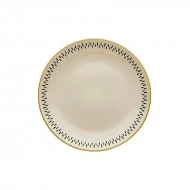 Dunelm Global Dinner Plate Ochre, 27 cm