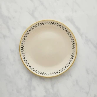 Dunelm Global Dinner Plate Ochre, 27 cm