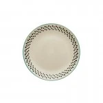 Dunelm Global Teal Stoneware Dinner Plate, 27cm