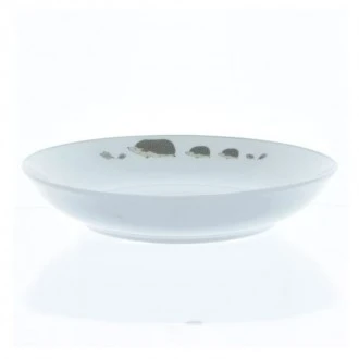 Dunelm Hedgehog Design Porcelain Pasta Bowl, 20.5cm