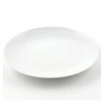 Dunelm Porcelain Dinner Plate, 27 cm Purity White
