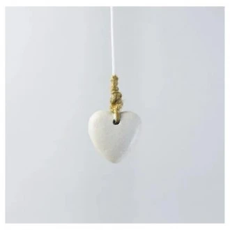 Dunelm Resin Stone Heart Pebble Light Pull, 2cm 