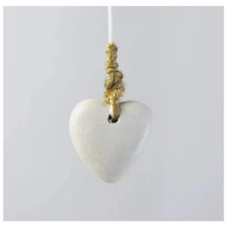 Dunelm Resin Stone Heart Pebble Light Pull, 2cm 