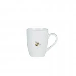 Dunelm Porcelain Bee Mug, White