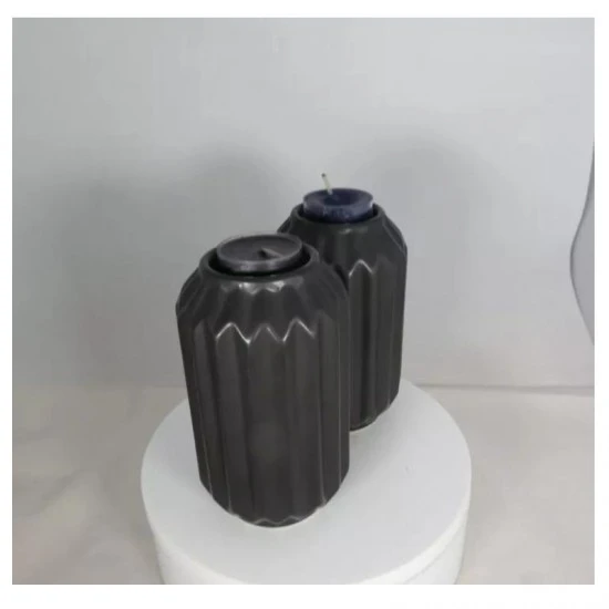 Shop quality Dunelm Fluted Tealight Holder, 14cm Black in Kenya from vituzote.com Shop in-store or online and get countrywide delivery!