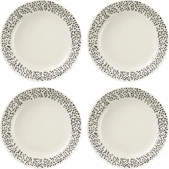 Dunelm Dotty Black Set of 4 Pasta bowl, 670444 Shop quality Dunelm Dotty Black Set of 4 Pasta bowl in Kenya from vituzote.com Shop in-store or online and get countrywide delivery!