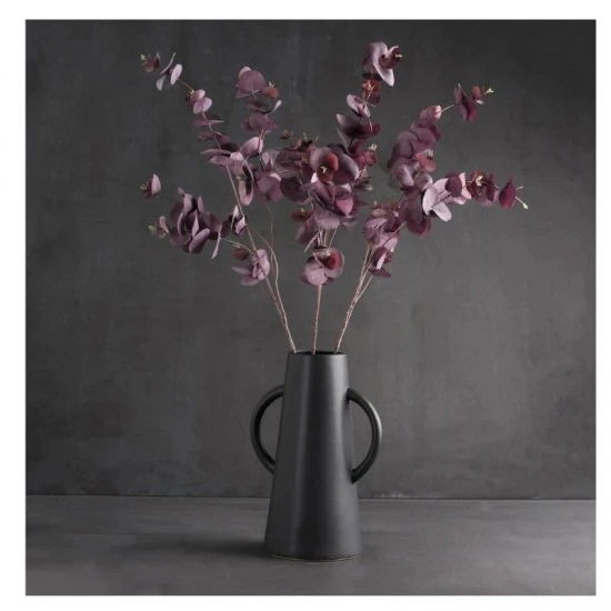 Shop quality Candlelight Ceramic Conical Vase with Handle, Black, 35cm in Kenya from vituzote.com Shop in-store or online and get countrywide delivery!