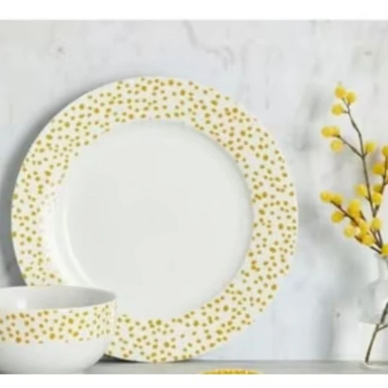 Dunelm Polka Dot Ochre Dinner Plate, 27 cm, 986745 Shop quality Dunelm Polka Dot Ochre Dinner Plate, 27 cm in Kenya from vituzote.com Shop in-store or online and get countrywide delivery!