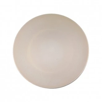 Dunelm Speckled Dinner Plate, 27 cm, Cream