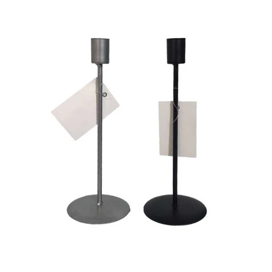 Dunelm Single Candle Stand, Assorted Color-Black and Silver( Sold Per Piece), 22 cm, SR45558 Shop quality Dunelm Single Candle Stand, Assorted Color-Black and Silver( Sold Per Piece), 22 cm in Kenya from vituzote.com Shop in-store or online and get countrywide delivery!