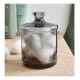 Shop quality Dunelm Small Glass Vanity Storage Jar, Grey-(Dia. 9cm x 13.5cm) in Kenya from vituzote.com Shop in-store or online and get countrywide delivery!