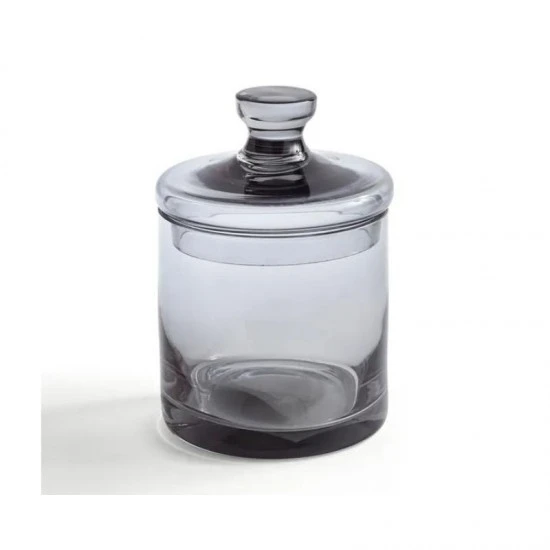 Shop quality Dunelm Small Glass Vanity Storage Jar, Grey-(Dia. 9cm x 13.5cm) in Kenya from vituzote.com Shop in-store or online and get countrywide delivery!