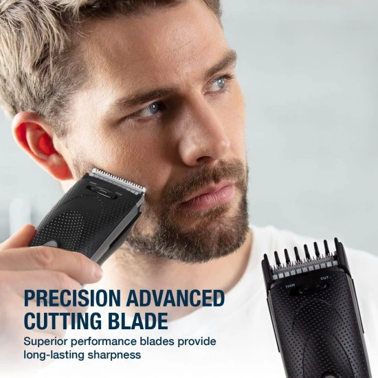 Carmen Signature Men’s Hair Clipper with Adjustable Cutting Lengths & Cordless Operation, Black, C81104 Shop quality Carmen Signature Men’s Hair Clipper with Adjustable Cutting Lengths & Cordless Operation, Black in Kenya from vituzote.com Shop in-store or online and get countrywide delivery!
