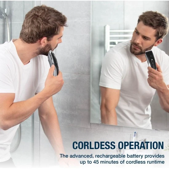 Carmen Signature Men’s Hair Clipper with Adjustable Cutting Lengths & Cordless Operation, Black, C81104 Shop quality Carmen Signature Men’s Hair Clipper with Adjustable Cutting Lengths & Cordless Operation, Black in Kenya from vituzote.com Shop in-store or online and get countrywide delivery!