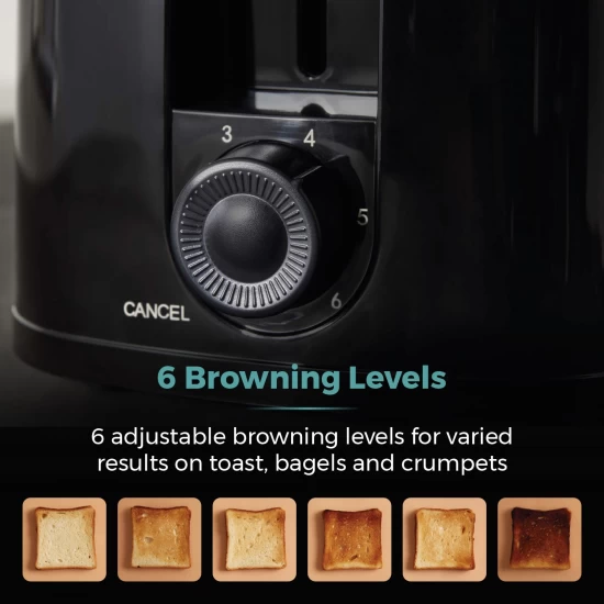 Tower 2 Slice Plastic Toaster Black, 650W, PT20087BLK Shop quality Tower 2 Slice Plastic Toaster Black, 650W in Kenya from vituzote.com Shop in-store or online and get countrywide delivery!