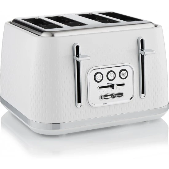 Shop quality Swan Elegance 4 Slice Toaster with 7 Browning Levels, Defrost and Reheat functions, Anti-Jam and Cord Storage, 2100W, White. in Kenya from vituzote.com Shop in-store or online and get countrywide delivery!