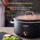 Tower Cavaletto 6.5 Litre Slow Cooker with 3 Heat Settings, Removable Cookpot and Cool Touch Handles, Black and Rose Gold, T16043BLK Shop quality Tower Cavaletto 6.5 Litre Slow Cooker with 3 Heat Settings, Removable Cookpot and Cool Touch Handles, Black and Rose Gold in Kenya from vituzote.com Shop in-store or online and get countrywide delivery!