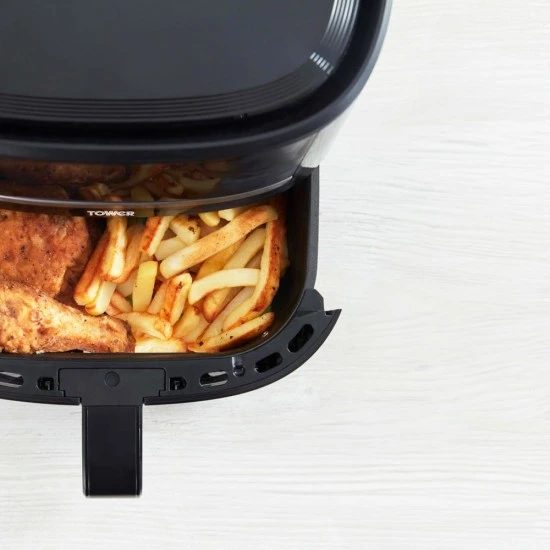 Shop quality Tower  Vortx Black 4L Space Saver Digital Air Fryer, 1350W in Kenya from vituzote.com Shop in-store or online and get countrywide delivery!