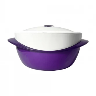 Vakuseal Insulated Food warmer 4000ML/ 4 Liters, Purple