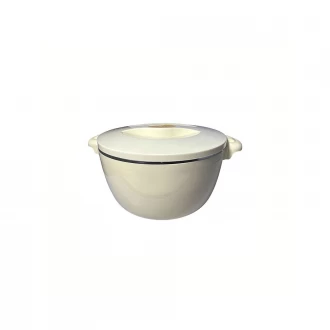 Vakuseal Insulated Hot Pot 1000ML / 1 Liters, Cream