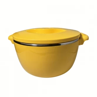 Vakseal Insulated Hotpot 6000ML / 6 Liters, Yellow