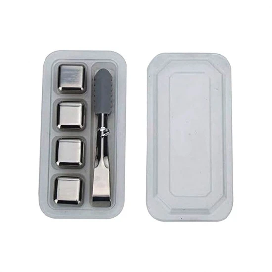 ChillCube Whiskey Stones Stainless Steel Reusable Bartender Kit for Home and Bar Cocktail Making Set Ice Cube, Square shape Shop quality ChillCube Whiskey Stones Stainless Steel Reusable Bartender Kit for Home and Bar Cocktail Making Set Ice Cube, Square shape in Kenya from vituzote.com Shop in-store or online and get countrywide delivery!