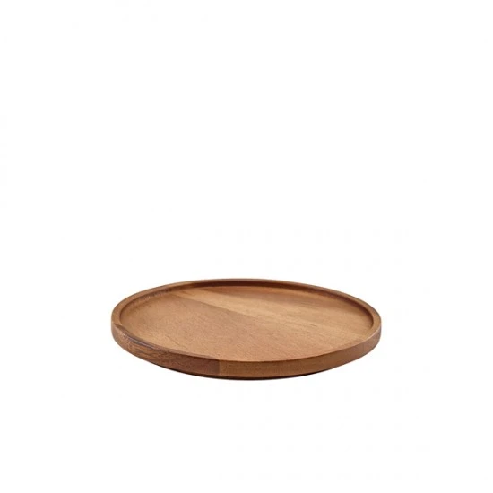 Neville GenWare Acacia Wood Presentation Plate 20.5cm