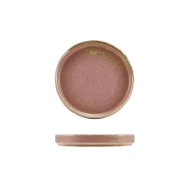 Neville Genware Terra Porcelain Rose Low Presentation Plate, 14cm