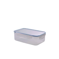 Neville GenWare Polypropylene Clip Lock Storage Container, 2.2 Litre