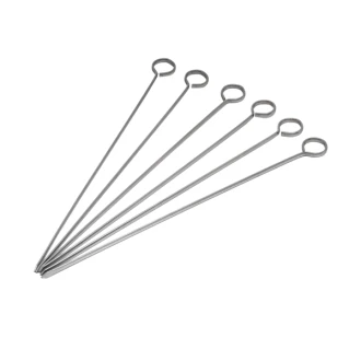 Neville Genware Stainless Steel Skewers 10" (Packs Of 6) Neville Genware Stainless Steel Skewers 10" (Packs Of 6)