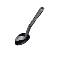 Neville Genware Solid Buffet Serving Spoon 11" Black polycarbonate
