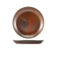 Neville Genware Terra Porcelain Rustic Copper Coupe Plate 19 x 2.5cm (Dia x H) Neville Genware Terra Porcelain Rustic Copper Coupe Plate 19 x 2.5cm (Dia x H)