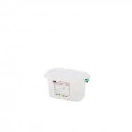 Neville Genware GN Storage Container 1/9 100mm Deep, 1 Litre