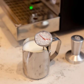 Kitchen Craft Stainless Steel Milk Frothing Thermometer - Silver