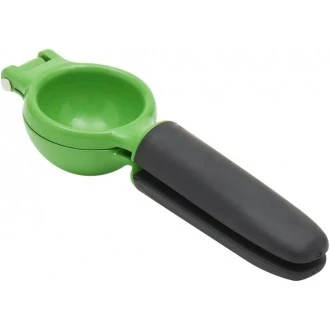 Home Basics Cast Aluminum Lime Juicer with Soft Grip Handle