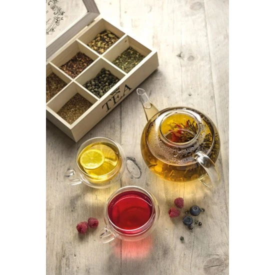 Shop quality La Cafetière 6 Compartment Wooden Tea Box in Kenya from vituzote.com Shop in-store or online and get countrywide delivery!