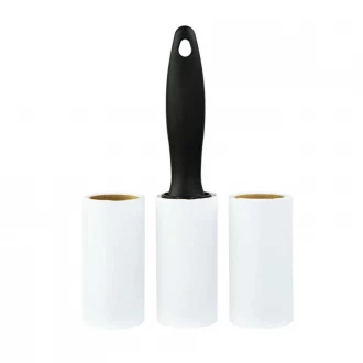 Home Basics Lint Roller with 2 Refills ( 60 sheets per roll)